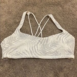 LULULEMON • SIZE 12 • TROPICAL PRINT • SPORTS BRA
